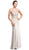 Elegant Illusion Halter Sheath Prom Dress