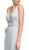 Rhinestone Accented Sheath Prom Dress