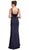 Sleeveless V-neck Cutout Prom Dress
