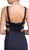 Sleeveless V-neck Cutout Prom Dress