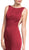 Sleek Bateau Neck Sheath Prom Dress