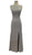 Sleek Bateau Neck Sheath Prom Dress