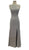 Sleek Bateau Neck Sheath Prom Dress