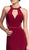 Ornate Halter Sheath Prom Dress