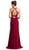 Ornate Halter Sheath Prom Dress