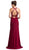 Ornate Halter Sheath Prom Dress