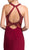Ornate Halter Sheath Prom Dress