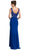 Elegant V-neck Sheath Prom Dress