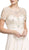 Lace Embellished Sheath Prom Dress