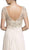 Lace Embellished Sheath Prom Dress