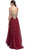 Jeweled V-neckline A-line Prom Dress