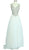 Jeweled V-neckline A-line Prom Dress