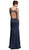 Chic Illusion Bateau Sheath Prom Dress