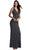Glittering V-neck Sheath Prom Dress