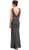 Glittering V-neck Sheath Prom Dress
