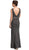 Glittering V-neck Sheath Prom Dress
