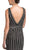 Glittering V-neck Sheath Prom Dress