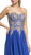 Strapless Applique Sweetheart Prom Dress