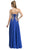 Strapless Applique Sweetheart Prom Dress