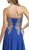 Strapless Applique Sweetheart Prom Dress
