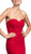 Lace Strapless Sweetheart Prom Dress