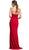 Lace Strapless Sweetheart Prom Dress