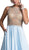 Bedazzled Illusion Jewel A-line Prom Dress