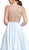 Bedazzled Illusion Jewel A-line Prom Dress