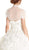 Ornate Ruffled Quinceanera Ballgown With Bolero