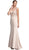 Embroidered Sheath Mother of Bride Dress