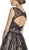 Embellished Lace A-line Homecoming Dress