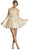 Embellished Lace A-line Homecoming Dress