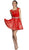 Embellished Lace A-line Homecoming Dress