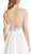 Bejeweled Ruched A-line Homecoming Dress