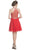 Embellished Sheer Halter A-line Homecoming Dress