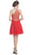 Embellished Sheer Halter A-line Homecoming Dress