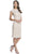 Knee Length Lace Mother of Bride Dress