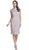 Knee Length Lace Mother of Bride Dress