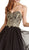Gilded Sweetheart A-line Homecoming Dress