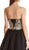 Gilded Sweetheart A-line Homecoming Dress