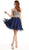 Gilded Sweetheart A-line Homecoming Dress