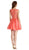 Floral Lace A-line Homecoming Dress