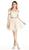 Lace Two Piece A-line Homecoming Dress