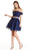Lace Two Piece A-line Homecoming Dress