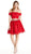 Lace Two Piece A-line Homecoming Dress
