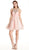 Dazzling Illusion Halter A-line Homecoming Dress