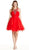 Dazzling Illusion Halter A-line Homecoming Dress