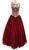 Embellished Illusion Bateau Evening Ballgown