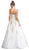 Bedazzled Strapless Sweetheart A-line Prom Dress