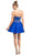 Embellished Strapless A-line Cocktail Dress